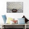 Winpeak Art Hand Painted Modern Textured White Flower Oil Painting on Canvas Abstract Floral Artwork - Image 7