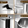 French Coffee Press - Double Wall 100% Stainless Steel - 32 Oz - by Utopia Kitchen - Image 5