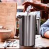 French Coffee Press - Double Wall 100% Stainless Steel - 32 Oz - by Utopia Kitchen - Image 7