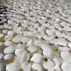 Winpeak Art Hand Painted Modern Textured White Flower Oil Painting on Canvas Abstract Floral Artwork - Image 4