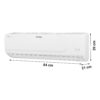 Voltas 1.4 Ton 3 Star Inverter Split AC(Copper, Adjustable Cooling, Anti-dust Filter, 2023 Model, 173V Vectra Platina, White) - Image 5