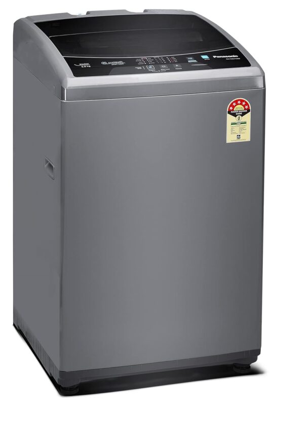 Panasonic 6 Kg 5 Star Fully-Automatic Top Load Washing Machine ( NA-F60LF1HRB, Grey, Durable Metal Body, 8 Wash Program, Aquabeat wash technology, One touch smart wash, 2022 model) - Image 6