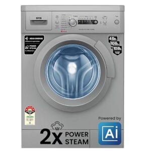 IFB 6 Kg 5 Star Front Load Washing Machine 2X Power Steam (DIVA AQUA SXS 6010, 2023 Model, Silver, In-built Heater, 4 years Comprehensive Warranty)