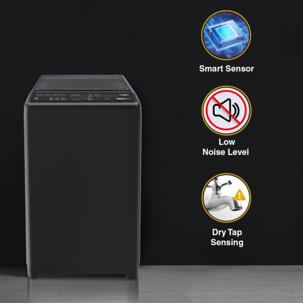 Whirlpool 6.5 Kg Royal Fully-Automatic Top Loading Washing Machine (WM ROYAL 6.5 GREY 5YMW, ZPF Technology) - Image 6