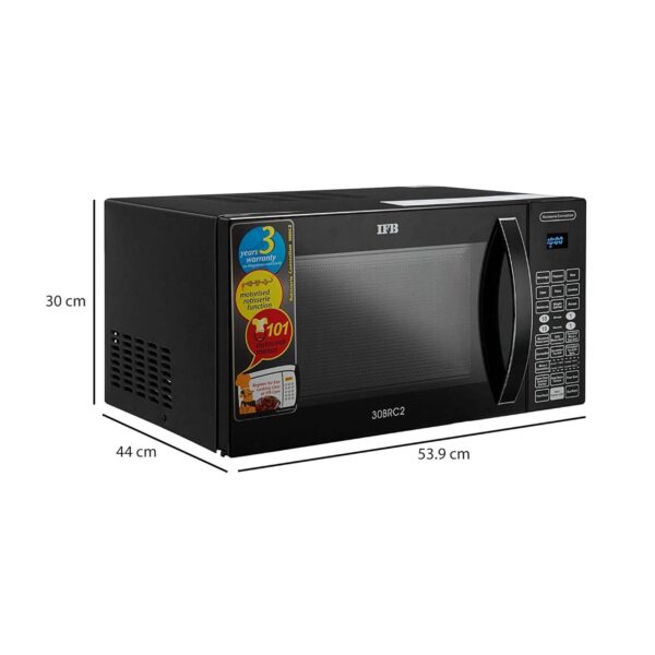 IFB 30 L Convection Microwave Oven (30BRC2, Black, With Starter Kit), Standard - Image 7