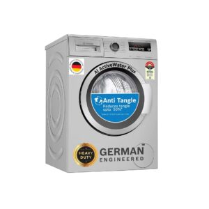 Bosch 7 kg 5 Star Fully-Automatic Front Loading Washing Machine (WAJ2416SIN, Silver, AI active water plus, In-Built Heater)