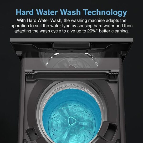 Whirlpool 7 Kg 5 Star Royal Fully-Automatic Top Loading Washing Machine (WHITEMAGIC ROYAL 7.0 GENX, Grey, Hard Water Wash, ZPF Technology) - Image 2